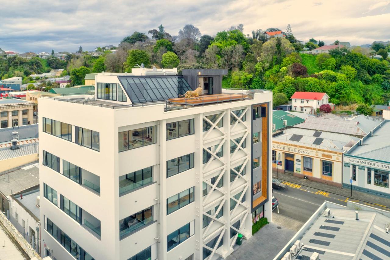 The Address - Luxury 3 Bedroom Penthouse Apartment Napier Bagian luar foto